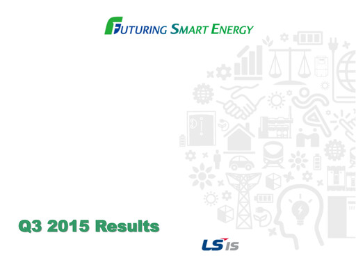 Thumbnail LS ELECTRIC Co., Ltd. Quarterly Report 2015-q3