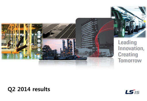 Thumbnail LS ELECTRIC Co., Ltd. Quarterly Report 2014-q2