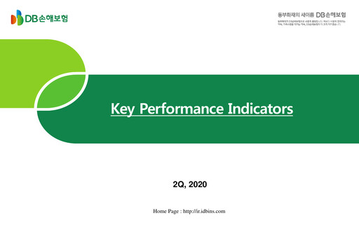 Thumbnail DB Insurance Quarterly Report 2020-q2
