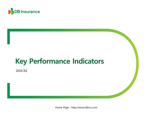 Thumbnail DB Insurance Quarterly Report 2024-q3