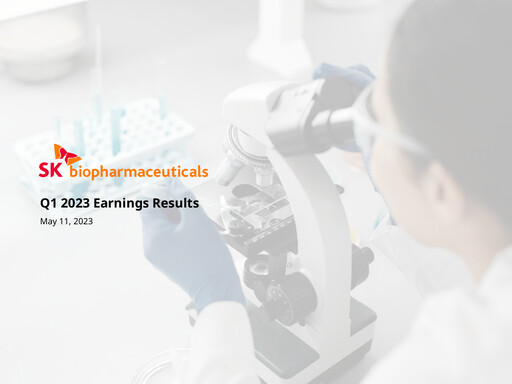 Thumbnail SK Biopharmaceuticals Quarterly Report 2023-q1