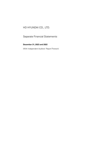 Miniature HD Hyundai Bilan financier 2023