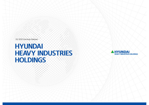 Miniature HD Hyundai Rapport trimestriel 2020-q2