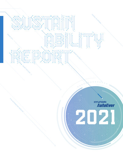 Thumbnail Hyundai Autoever Corporation Sustainability Report 2020