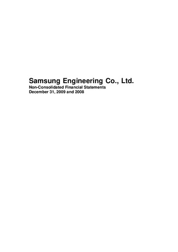 Thumbnail Samsung E&A Financial Statement 2009