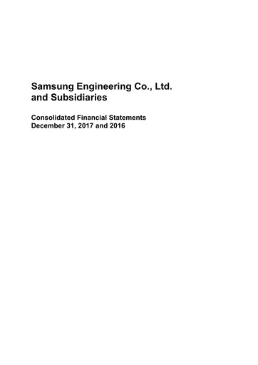 Thumbnail Samsung E&A Financial Statement 2017
