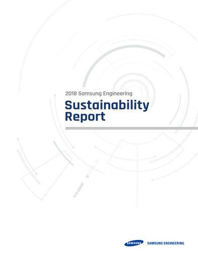 Thumbnail Samsung E&A Sustainability Report 2018