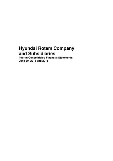 Thumbnail Hyundai Rotem Company Half-year Report 2016