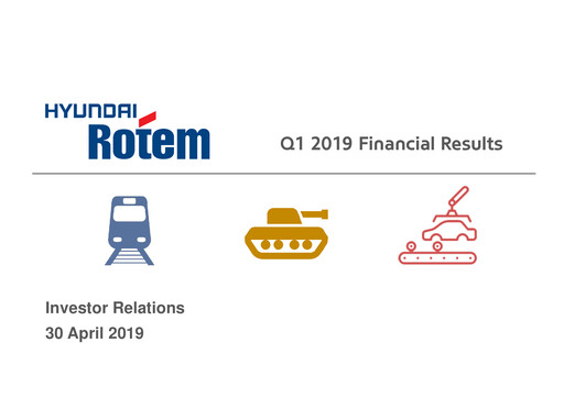 Thumbnail Hyundai Rotem Company Quarterly Report 2019-q1