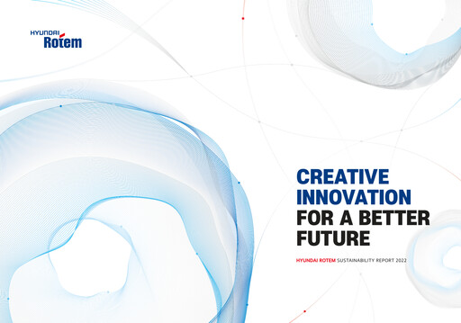 Vorschaubild Hyundai Rotem Company Nachhaltigkeitsbericht 2022
