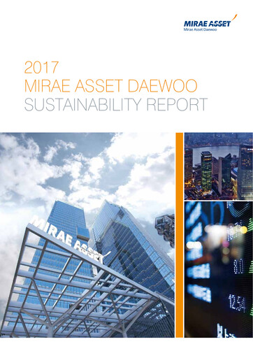 Thumbnail Mirae Asset Securities Co., Ltd. Sustainability Report 2016