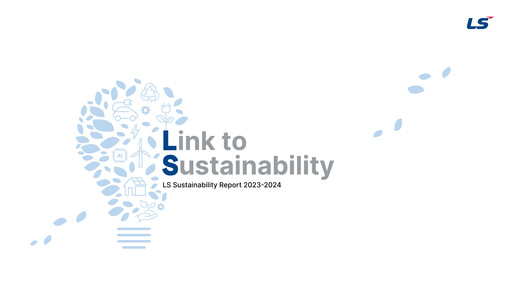 Thumbnail LS Corp. Sustainability Report 2023-2024