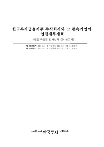 Thumbnail Korea Investment Holdings Financial Statement 2023