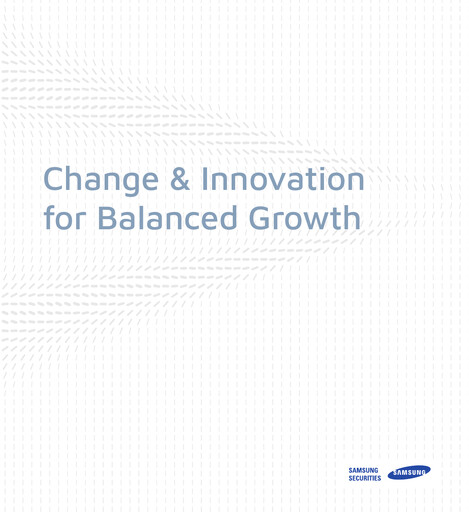Miniature Samsung Securities Rapport de durabilité 2018