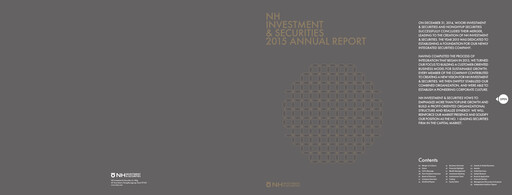 Vorschaubild NH Investment & Securities Co., Ltd. Jahresbericht 2015