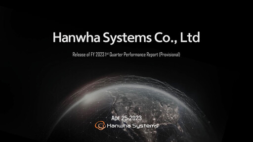 Thumbnail Hanwha Systems Quarterly Report 2023-q1