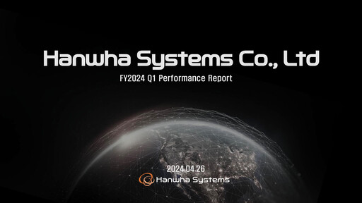 Thumbnail Hanwha Systems Quarterly Report 2024-q1