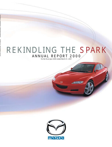 Thumbnail Mazda Annual Report fy2000
