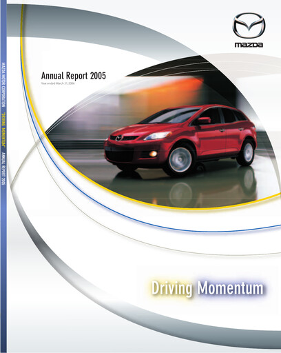 Thumbnail Mazda Annual Report fy2005