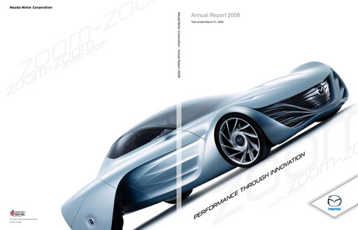 Thumbnail Mazda Annual Report fy2008