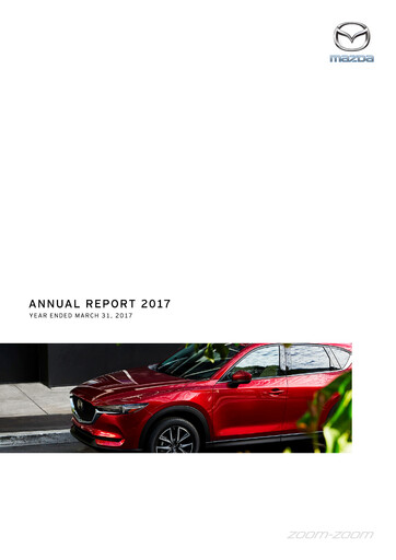Thumbnail Mazda Annual Report fy2017