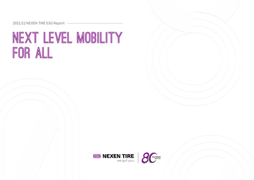 Thumbnail Nexen Tire Corporation ESG Report 2021-2022