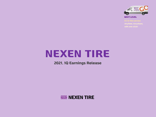 Thumbnail Nexen Tire Corporation Quarterly Report 2021-q1