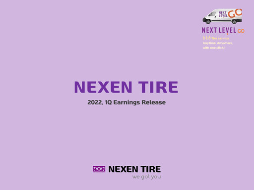 Thumbnail Nexen Tire Corporation Quarterly Report 2022-q1
