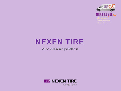 Thumbnail Nexen Tire Corporation Quarterly Report 2022-q2