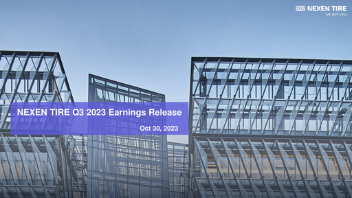 Thumbnail Nexen Tire Corporation Quarterly Report 2023-q3