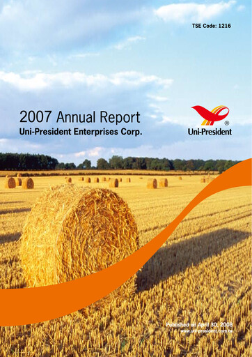 Thumbnail Uni-President Enterprises Annual Report 2007