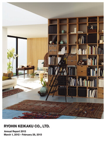 Thumbnail Ryohin Keikaku Annual Report fy2013