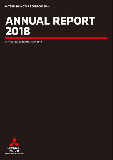 Thumbnail Mitsubishi Motors Annual Report fy2018