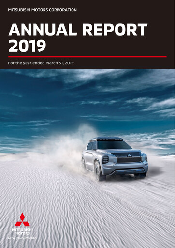 Thumbnail Mitsubishi Motors Annual Report fy2019