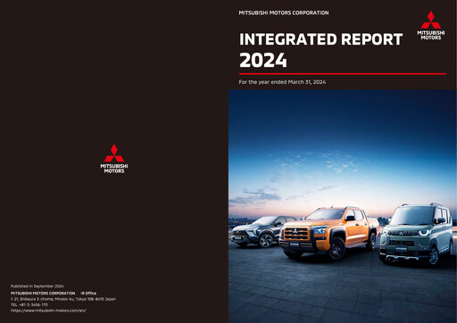 Thumbnail Mitsubishi Motors Annual Report fy2024