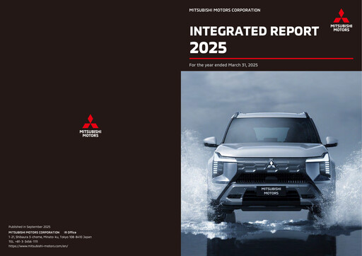 Thumbnail Mitsubishi Motors Integrated Report 2025