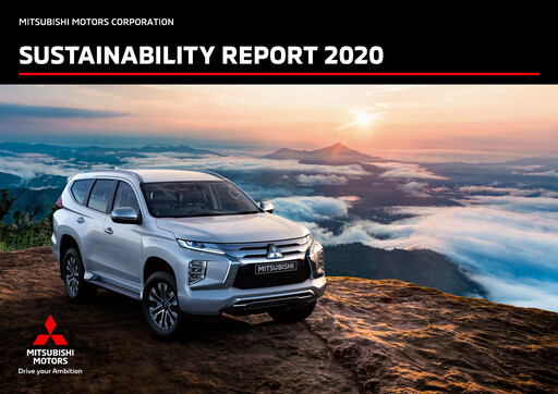 Miniature Mitsubishi Motors Rapport de durabilité 2020