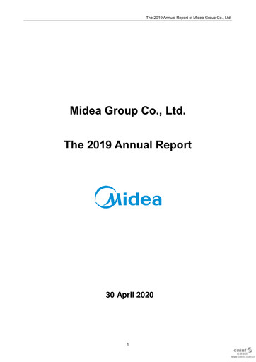 Thumbnail Midea Annual Report 2019