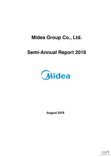 Thumbnail Midea Half-year Report 2018-h1