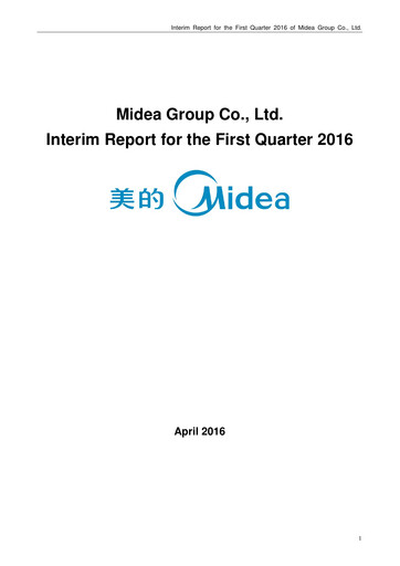 Thumbnail Midea Quarterly Report 2016-q1