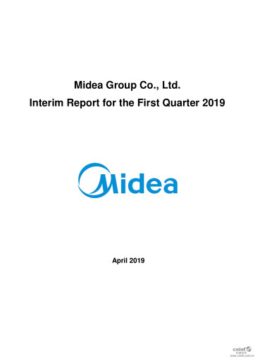Thumbnail Midea Quarterly Report 2019-q1
