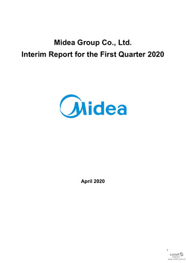 Thumbnail Midea Quarterly Report 2020-q1