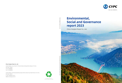 Thumbnail China Yangtze Power
 ESG Report 2023