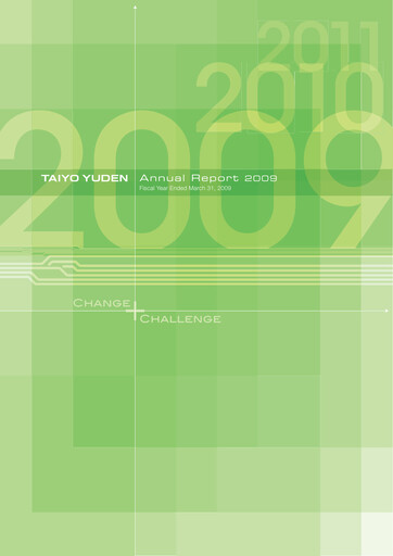 Thumbnail Taiyo Yuden Annual Report 2009