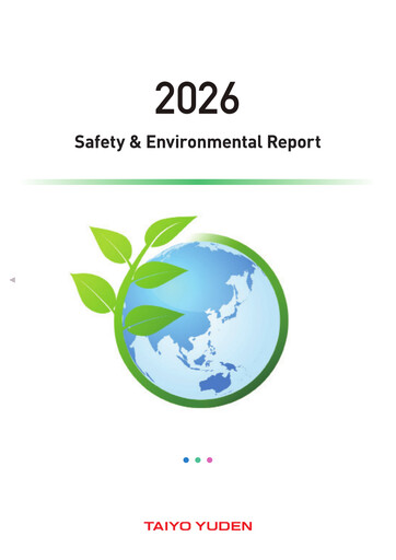 Thumbnail Taiyo Yuden ESG Report 2026