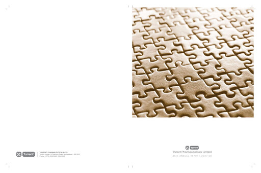 Thumbnail Torrent Pharmaceuticals
 Annual Report 2007-2008