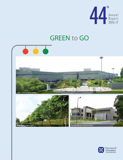 Thumbnail Torrent Pharmaceuticals
 Annual Report 2016-2017