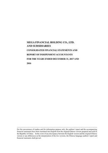 Thumbnail MFHC Financial Statement 2017