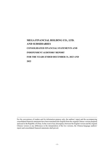 Thumbnail MFHC Financial Statement 2023