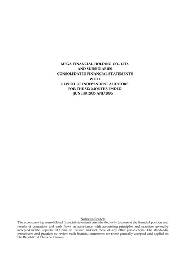 Thumbnail MFHC Half-year Report 2006-h1